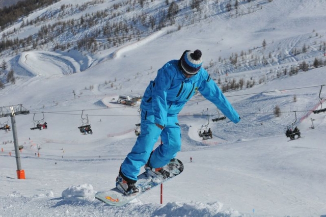  Clases de snowboard freestyle en 05 